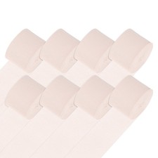 8-Rolls 656ft Crepe Paper Streamer for DIY Light Pink-1.8 Inch x 82 Ft/Roll 