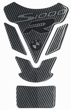 BMW S1000R CARBON FUEL TANK PROTECTOR BMW S 1000R M1000R BLACK EDITION 20x12cm