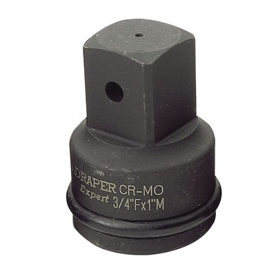 Draper Expert Impact Steckschlüssel-Konverter chemisch geschwärzt 3/4'' Buchse x 1'' Stecker