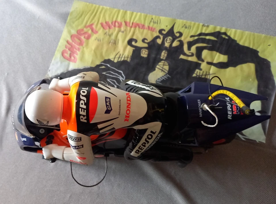 Honda SF501 radiocomandata 1/5 scoppio Valentino Rossi ,Nuova Faor DeAgostini - Immagine 3 di 4