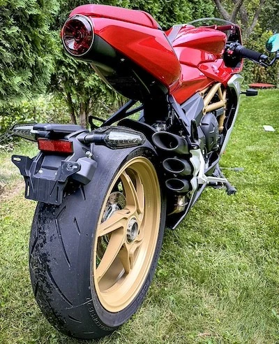 2021 MV Agusta SuperVeloce - exhaust, rear wheel