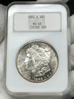 1882-S $1 Morgan Dollar NGC MS63 FATTY HOLDER San Francisco 90% Silver US Coin