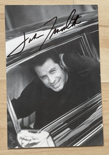John Travolta original signierte Autogrammkarte EF Schauspiel USA Hollywood alt