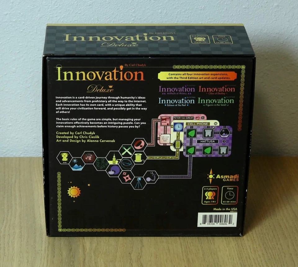 Innovation: Deluxe 3-е издание (2018) — все расширения включены — очень хорошее состояние+ - Изображение 2 из 4