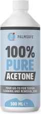 500ML 100% Pure Acetone Super Strength Glue and Adhesive Remover Strips Paint,