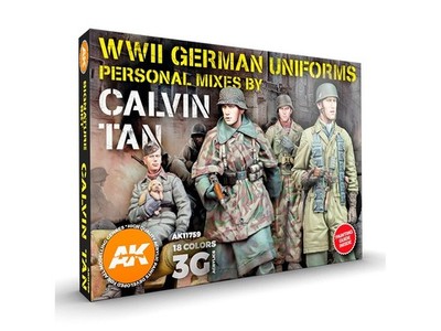 AK Interactive - Signature Set ''Calvin Tan'' - 3rd generation - Acrylic paint set