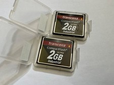 2pcs 2gb Transcend UltraCompactflash  CF I  m...