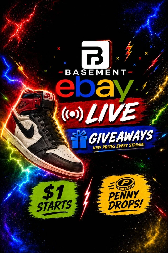 🔥 BASEMENTAU 🔥 $1 AUCTIONS | SNEAKERS & CLOTHING