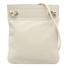 HERMES Aline Mini Shoulder Bag Swift Crepe Y Stamp 2020 Used  HE1140 from JAPAN