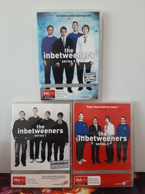 The Inbetweeners Complete Seasons 1 2 3 DVD Bundle British Region 4