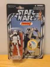 2010 Hasbro Star Wars Vintage Collection Sandtrooper VC14 Free Boba Fett Sticker