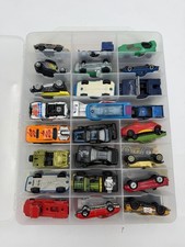 Lot 50 Hot wheels Matchbox Mattel Cars In Case See Pics