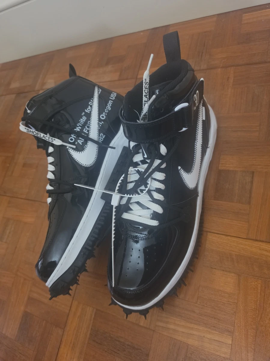 Nike Off-White x Air Force 1 SP Leather Mid Sheed for Sale