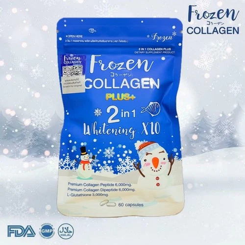 Frozen Collagen Whitening X10 Younger Brightening Skin Reduce Acne Freckles
