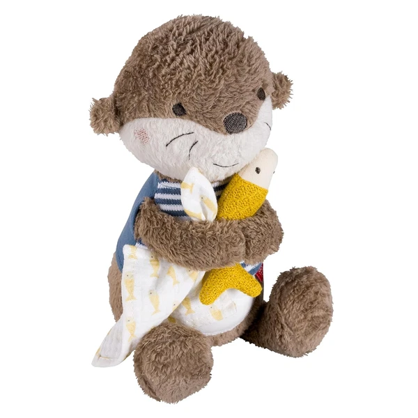 Nachtlicht Otter - Schlummerlicht & Einschlafhilfe: Kuscheltier Mit „Glow-image