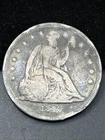 1840 Seated Liberty Silver Dollar $1 US Coin D87