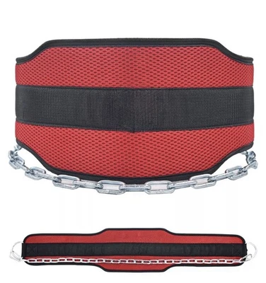 Bester Heavy Duty Tauchgürtel 15 CM Rücken Gewichtheben Dip Gürtel mit 92 CM Kette - Bild 1 von 4