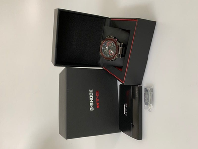 CASIO G-SHOCK MTG-B2000BD-1A4JF Black Red Solar Bluetooth Metal