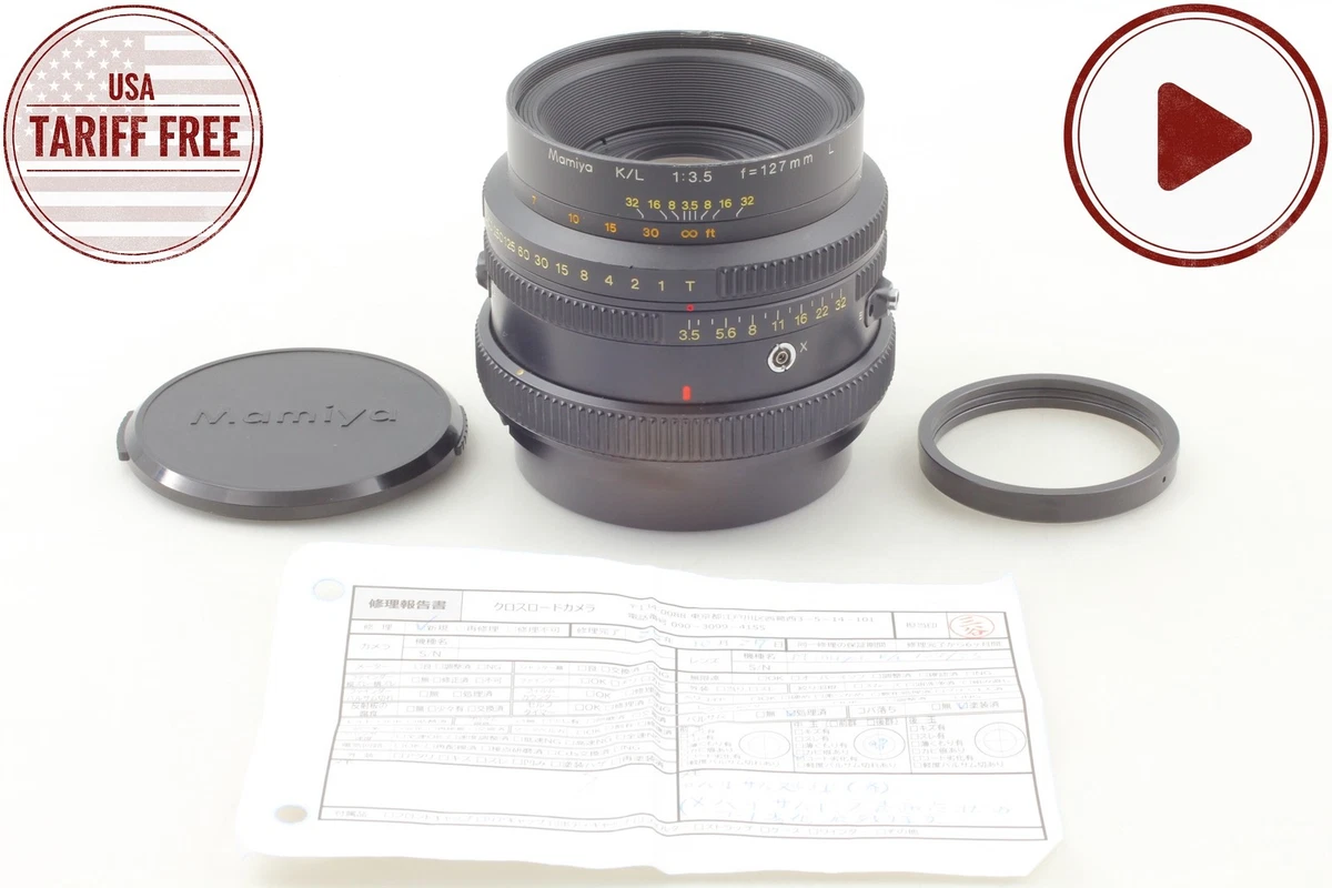 Mamiya f/3.5 Camera Lenses 127mm Focal for sale | eBay
