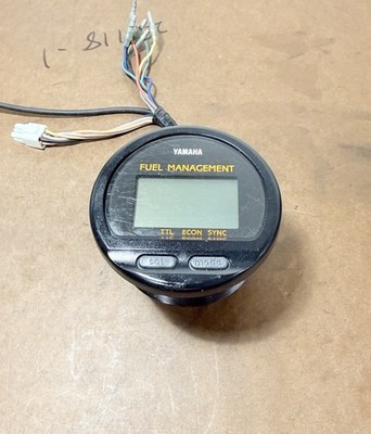 Yamaha OEM Multi-Function Fuel Management Gauge 6Y5F-BO  