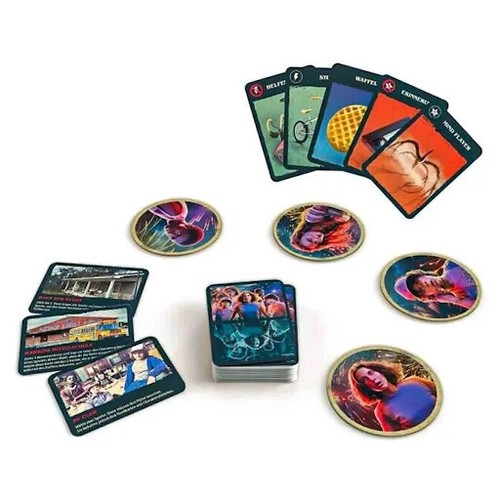 Stranger Things: Attack of the Mind Flayer Card Game New & Sealed - Foto 4 di 8