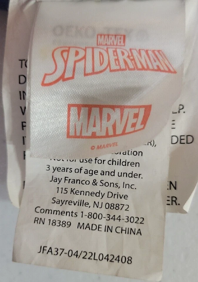 De colección Marvel Suave Abrazable Peluche Increíble Figura Spiderman Juguete Muñeca 13" Foto 3 de 4