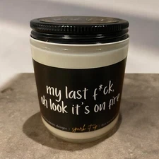 My Last F | Funny Candle Gifts | Funny Christmas Novelty Gifts