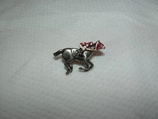 ASSAULT HORSE RACING JOCKEY PIN TRIPLE CROWN 1946 KENYUCKY DERBY