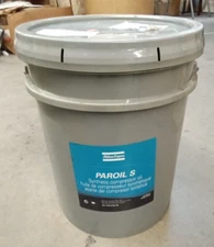 Atlas Copco Genuine OEM 1310075330 Paroil S Synthetic Compressor Oil 5 Gallons