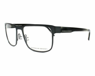 NEW AUTHENTIC PORSCHE DESIGN RECTANGULAR EYEGLASSES P 8291 B BROWN MARBLE