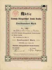 Kleinbahn AG Stendal Arendsee 1911 Sachsen Anhalt Merseburg Salzwedel Gardelegen