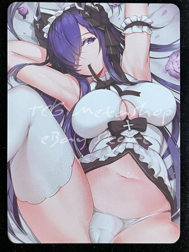 🔥 12 August von Parseval Azur Lane Goddess Story Anime Waifu 9 Card ACG Puzzle - Picture 6 of 11
