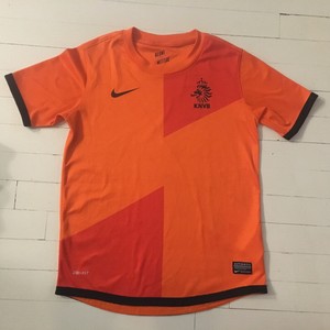 nike orange soccer jersey