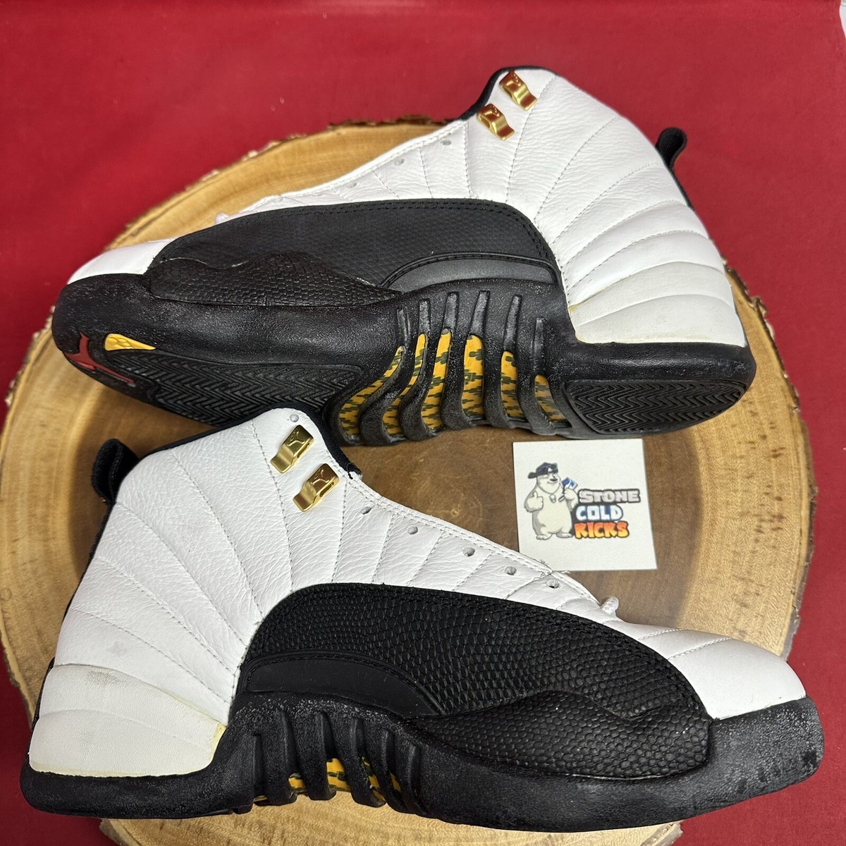 シューズ(男性用) 1996 NIKE AIR JORDAN 12 BRED OG US9.5 $_57