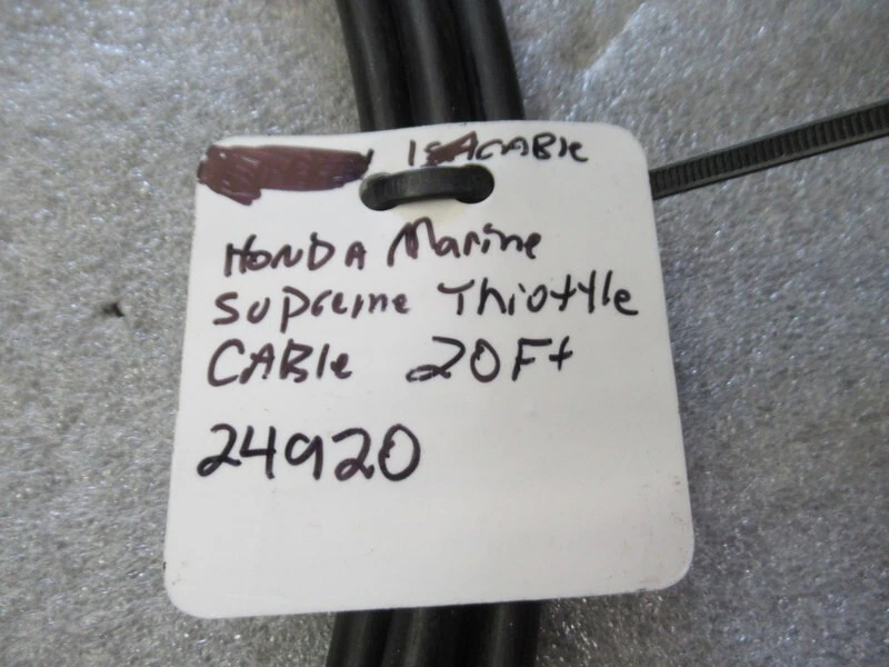 Cable acelerador supremo C3 Honda Marine 24920-ZW1-004XT 20 ft OEM piezas de barco nuevas Foto 4 de 4