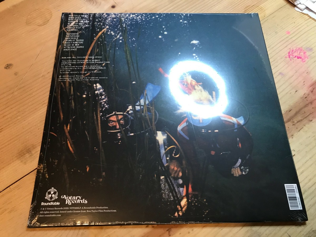 Sven Libaek Inner Space LP Life Aquatic ron & val taylor's