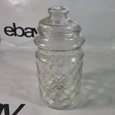 VTG 1983 Mr Peanut on the bottom Quilted Pattern Not The Correct Lid