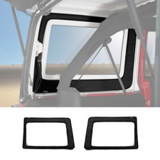 2x Black Car Rear Window Insulation Cotton Cover For Jeep Wrangler Jk 2012-2017 2x Black Car Rear Window Insulation Cotton Cover For Jeep Wrangler Jk 2012-2017