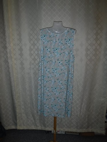 Size Plus Sleeveless Sleepshirts ,3X,2X,Croft & Barrow,95% rayon 5% spandex NWT - Picture 27 of 43