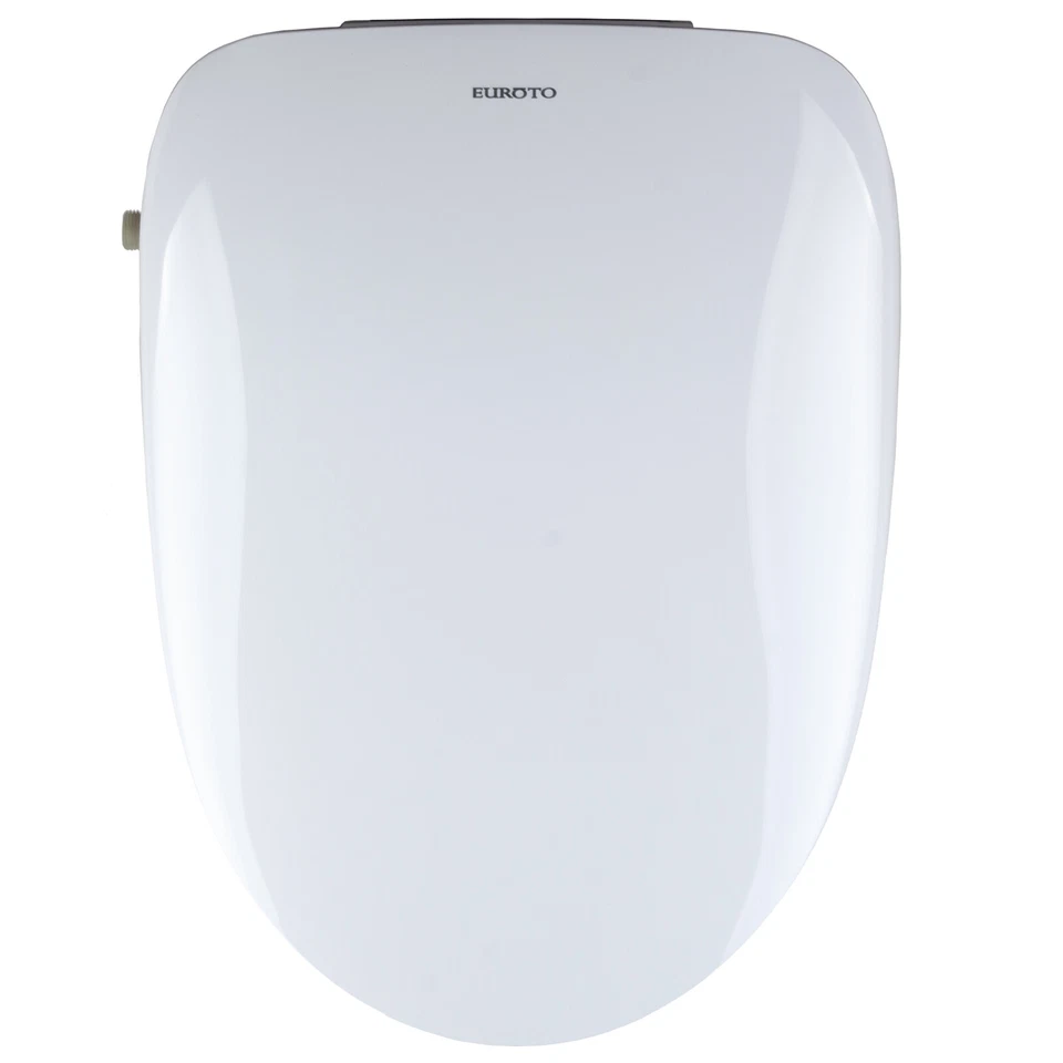 Asiento de inodoro inteligente bidé eléctrico alargado auto desodorización luz nocturna térmica Foto 2 de 4