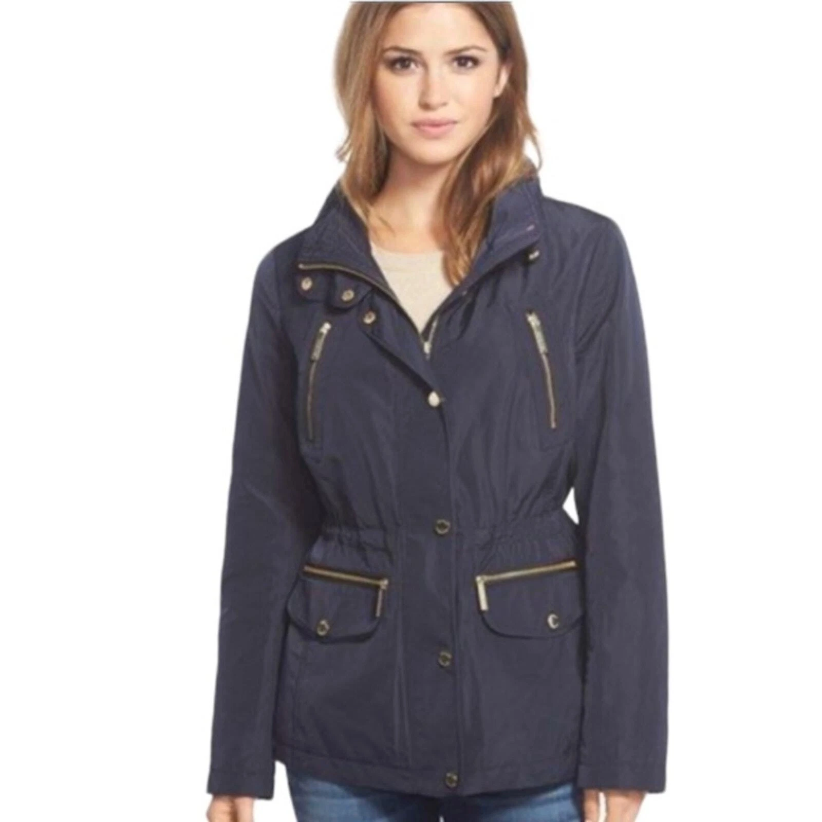 MICHAEL MICHAEL KORS 4 tasche giacca utility colore navy taglia XS