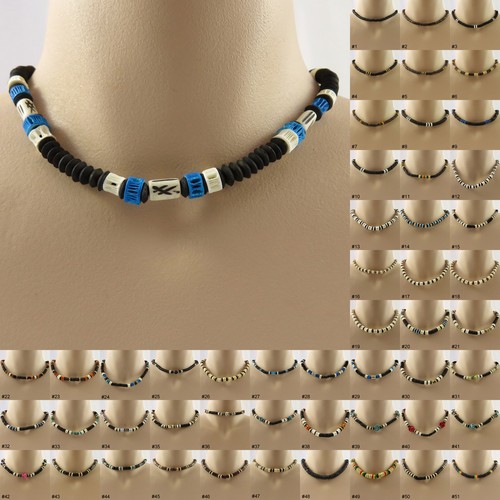 Bead Necklace Natural Beaded choker 