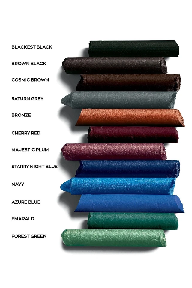 NEW Avon Glimmerstick Retractable Eyeliner - EMERALD 0.28 g / Set of 3 - Image 2 of 4