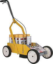 2395000 High-Performance Striping Line Marking Machine, 9" X 27.5", Yellow