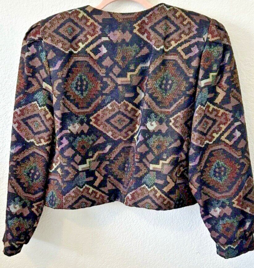 Doncaster Asymmetrical Button Down Southwestern D… - image 4