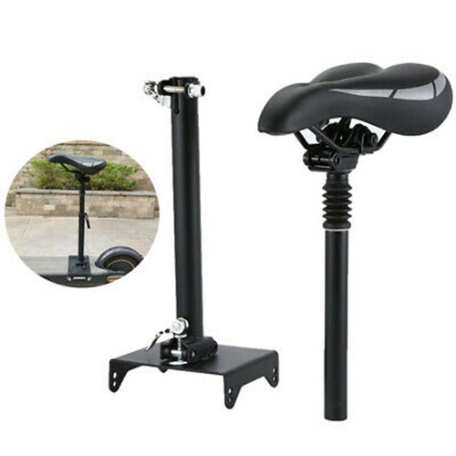 Siège Pour Trottinette électrique QWORK – Réglable En Hauteur (51-63 Cm), Compatible Ninebot F20/F25/F30/F40 – Acier Robuste