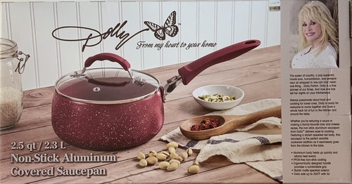 Dolly 2.5qt Non-Stick Aluminum Covered Saucepan - Picture 3 of 5