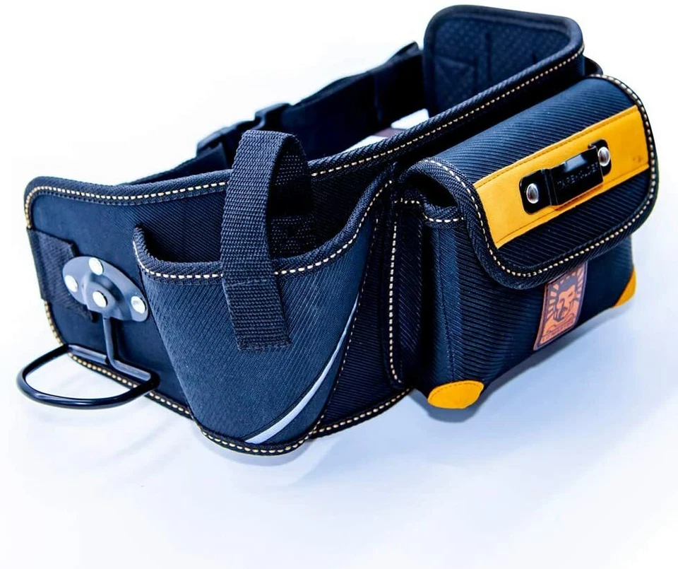 Adjustable Electrician Waist Bag, Multi Pocket Electrician Tool Bag Oxford Cloth - Image 2 of 3