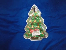 NEW WILTON VINTAGE 123 HOLIDAY TREE CAKE PAN, STOCK NUMBER 2105-9410, 1986