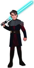 Anakin Skywalker Star Wars Clone Jedi Knight Fancy Dress Halloween Child Costume